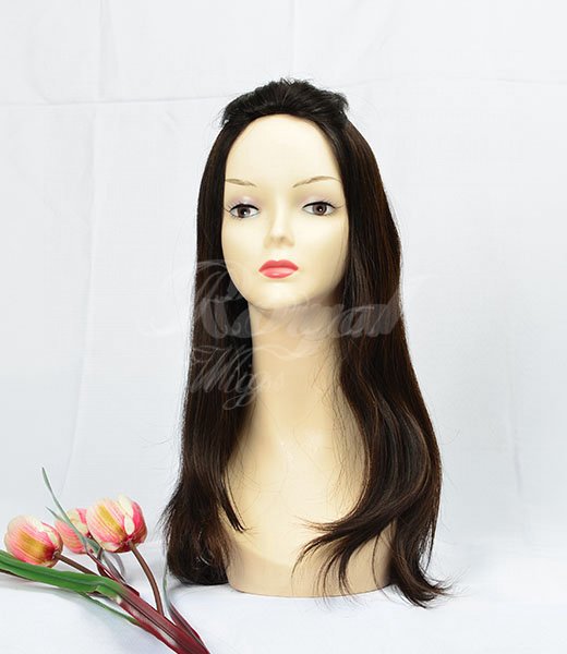 Jewish Wig color #EU#4/6HL8 23"